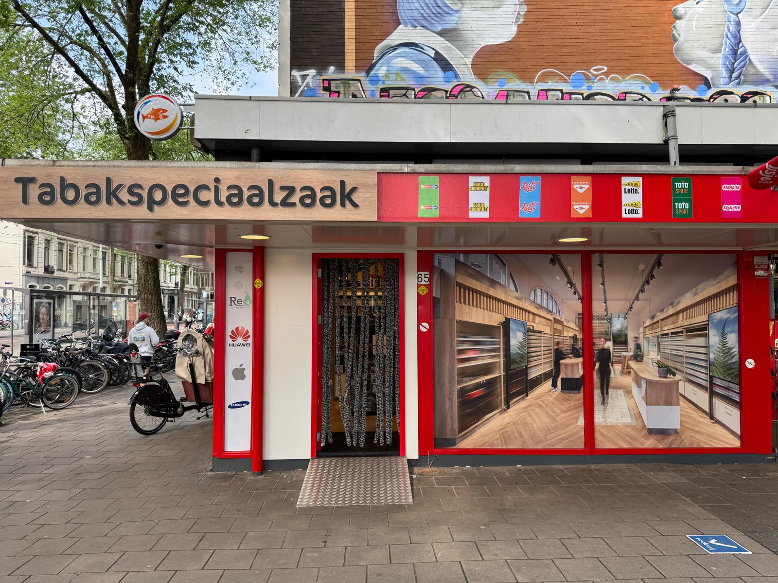 Tobacco shop exterior