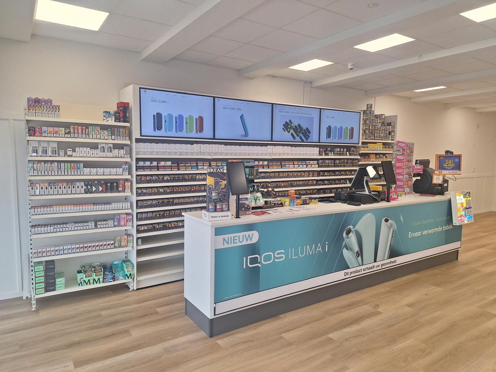 Tobacco shop interior